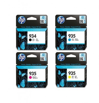 HP Original 934 935 Cartridges FULL SET